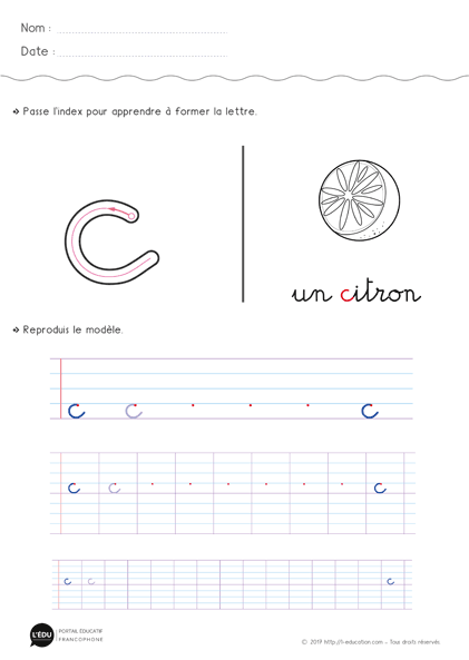 c minuscule cursive CP CE1 CE2
